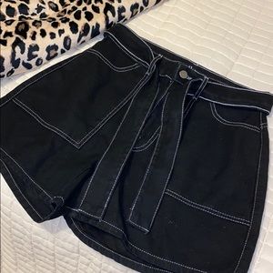 Boohoo Tall Denim Shorts